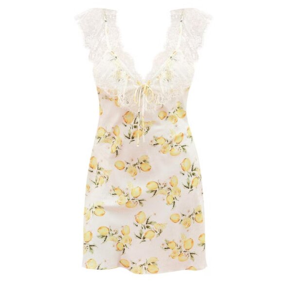 For Love & Lemons x Free People Audrey Mini Slip Dress - Picture 10 of 10